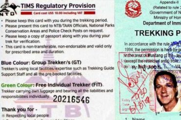 Trekking Permits and Fees in Nepal